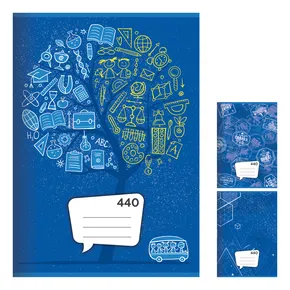 A4-Notizbuch, 40 Blatt - leer